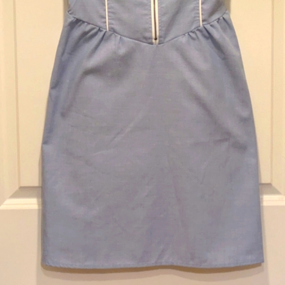 3/$30 EUC Urban Renewal L Reworked Vintage Fabric Zip Front Sleeveless Dress - Picture 3 of 8